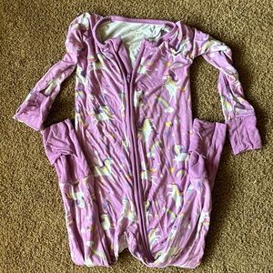 Little Sleepies unicorn Zippy 2T